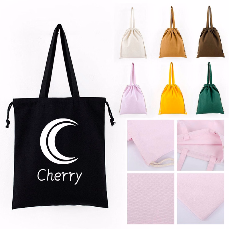 Drawstring Tote Bag