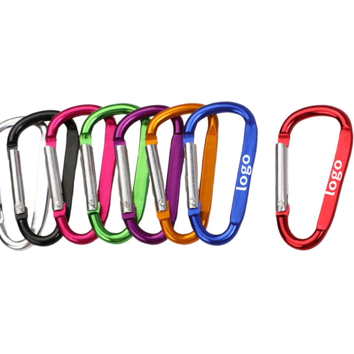 Aluminum Alloy Flat Carabiner 1
