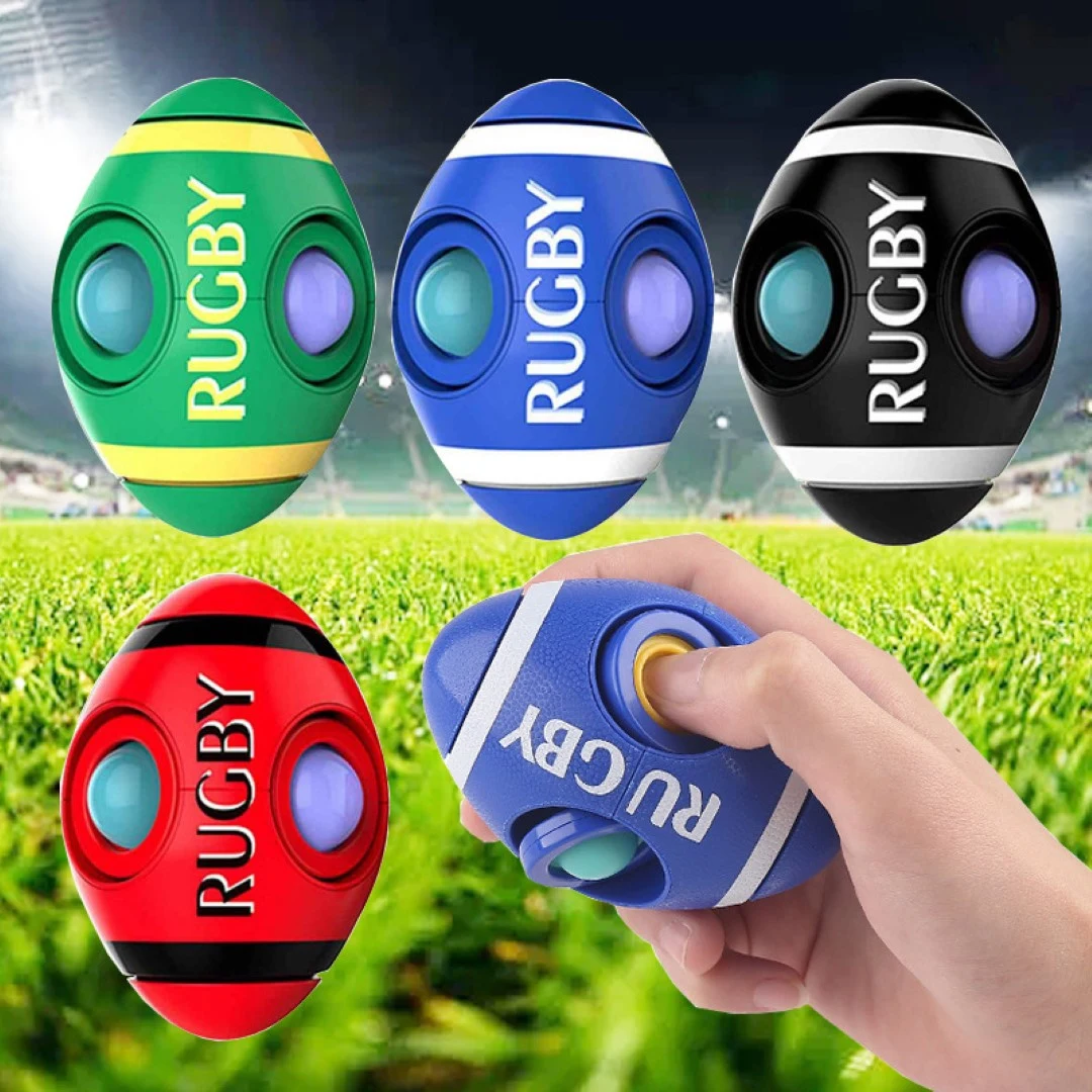 Rugby Push Pop It Fidget Toy 1
