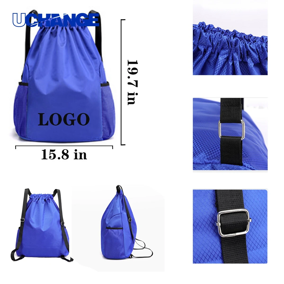 Large Capacity Minimalist Drawstring Pocket Organizer 1