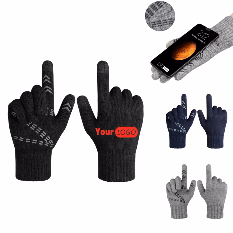 Winter Must-Have Touch Screen Gloves Soft Knit Lining