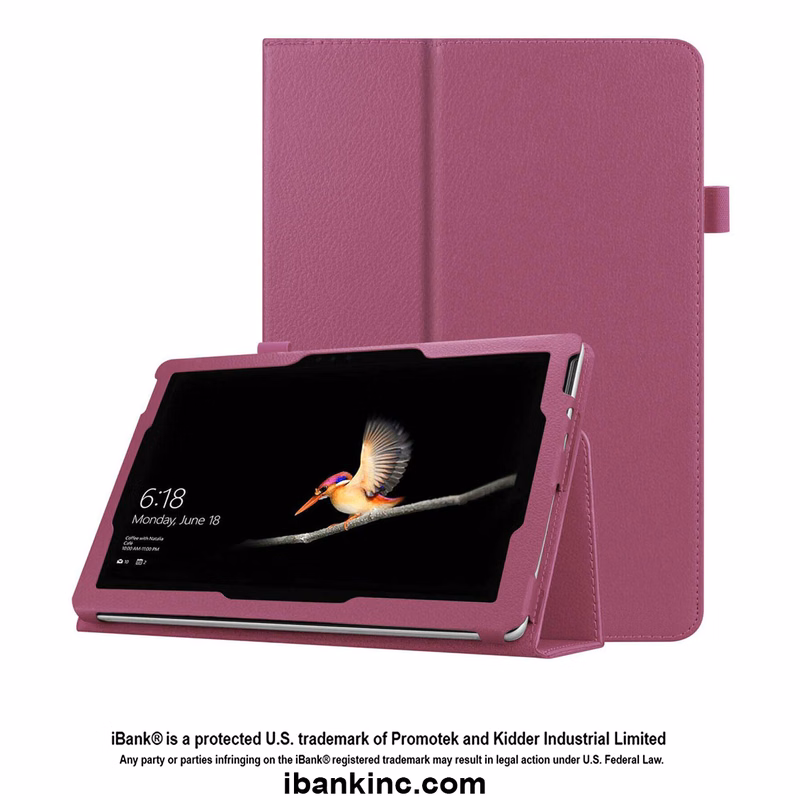 iBank ® Leatherette Case for Microsoft Surface Go 3/2/1 Case 10", Go 4 10.5"