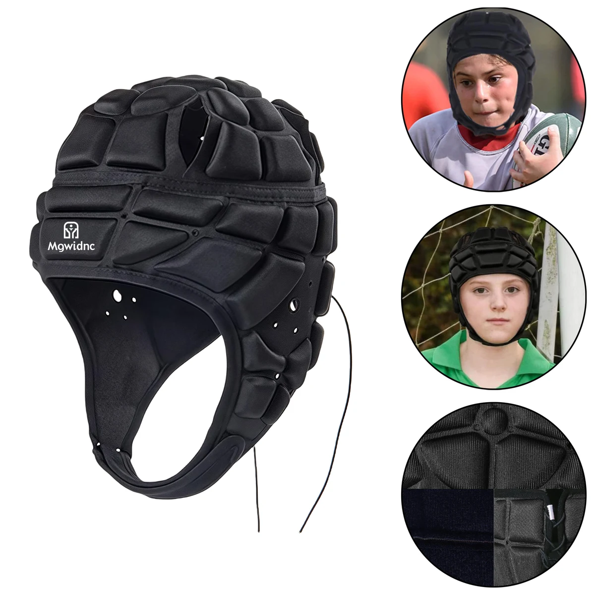 Anti-Collision Football Helmet for Goalkeeper Training, Breathable 1