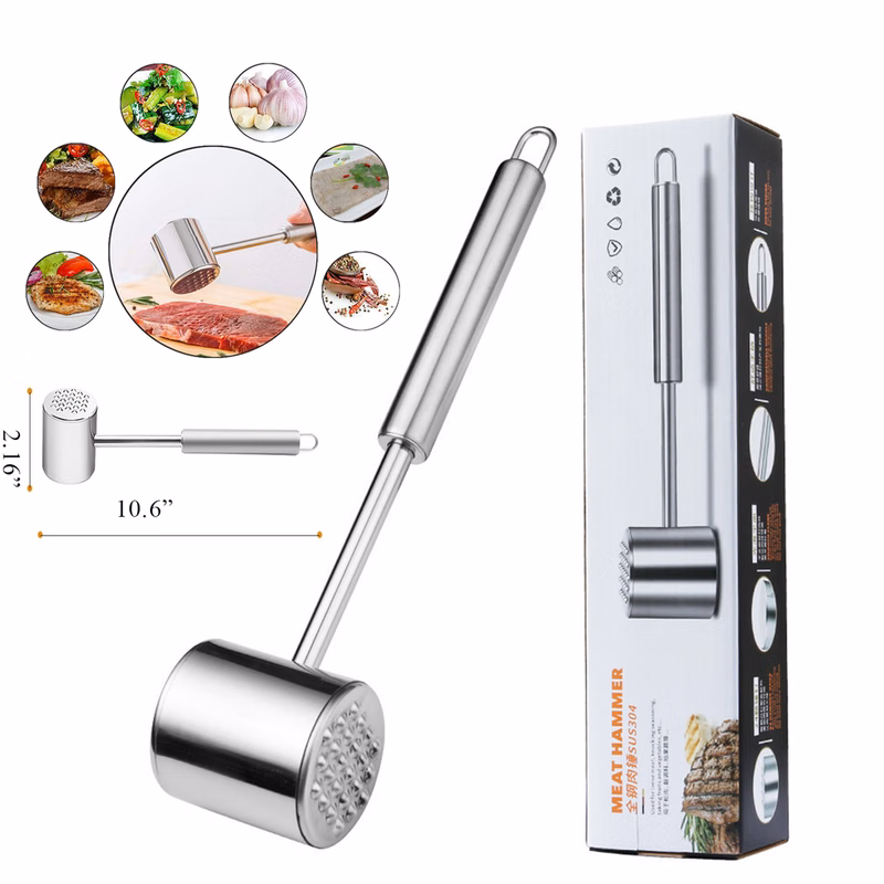 Stainless Steel Kitchen Tool Meat Hammer
