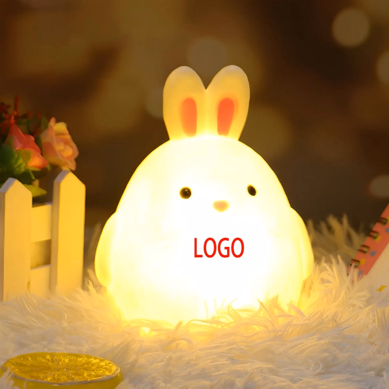 Silicone Bunny Night Light Lamp