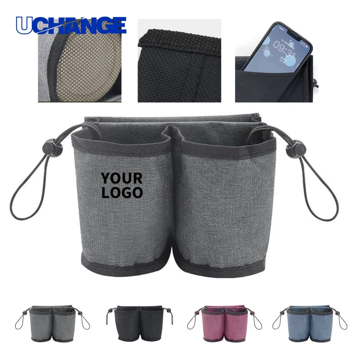 Oxford Luggage Cup Holder Sleeve 6.7 x 4.5 Inches 1