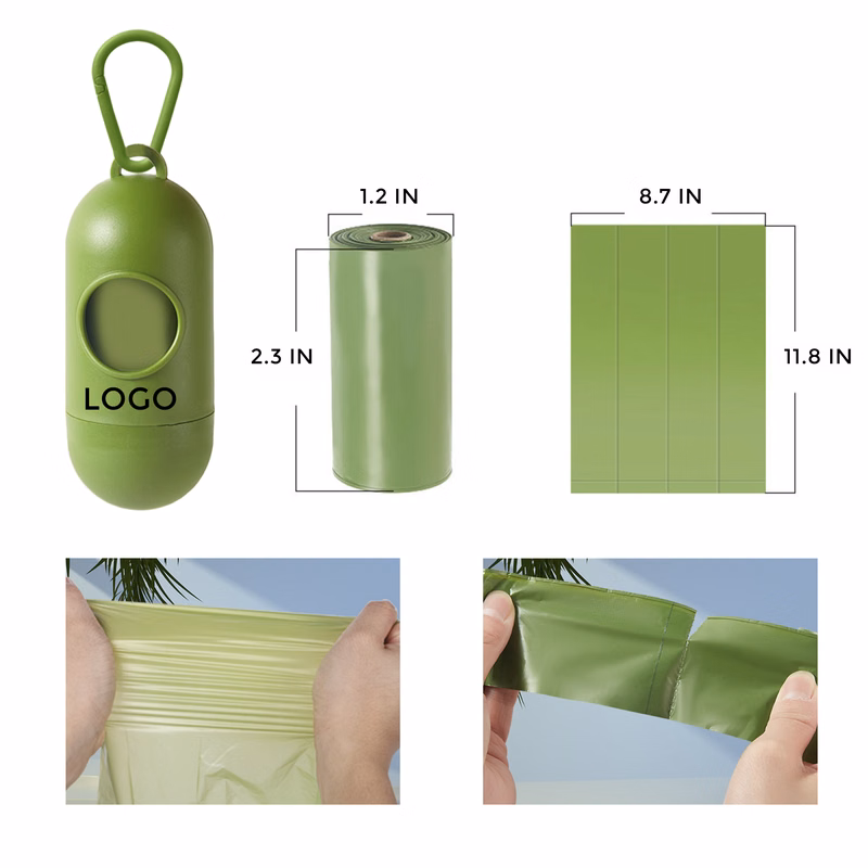 MOQ 10 PCS Compostable Pet Waste Bag