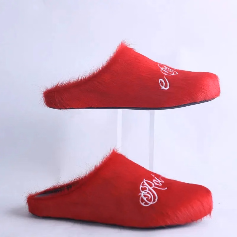 Custom Horse Fur Clogs