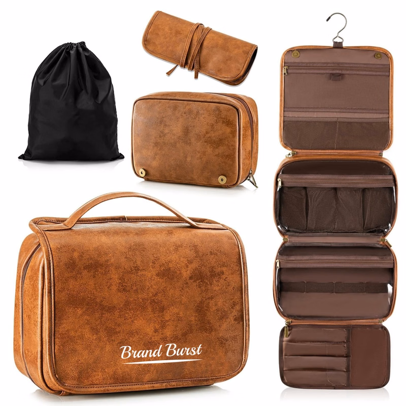 3-in-1 Hanging Toiletry Bag