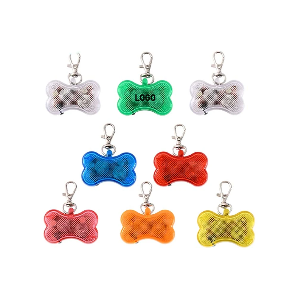 LED Bone Shape Dog Tag 1