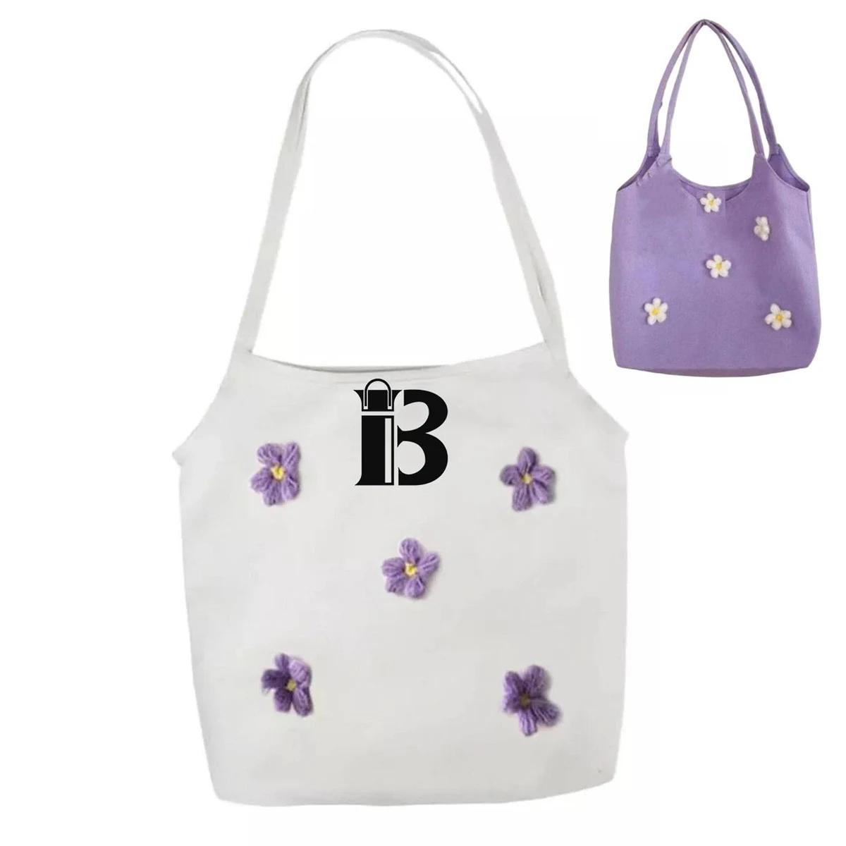 Minimalist Large Capacity Canvas Tote Bag, custom tote bag with logo imprint 1