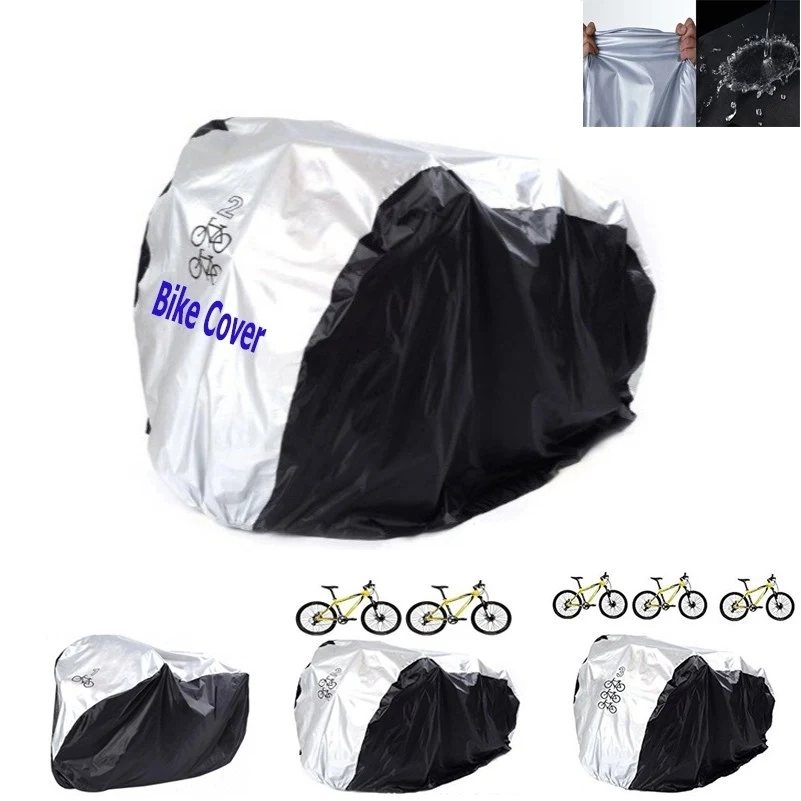 Outdoor Bicycle Cover With Lock Hole 1