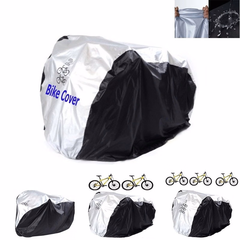 Outdoor Bicycle Cover With Lock Hole