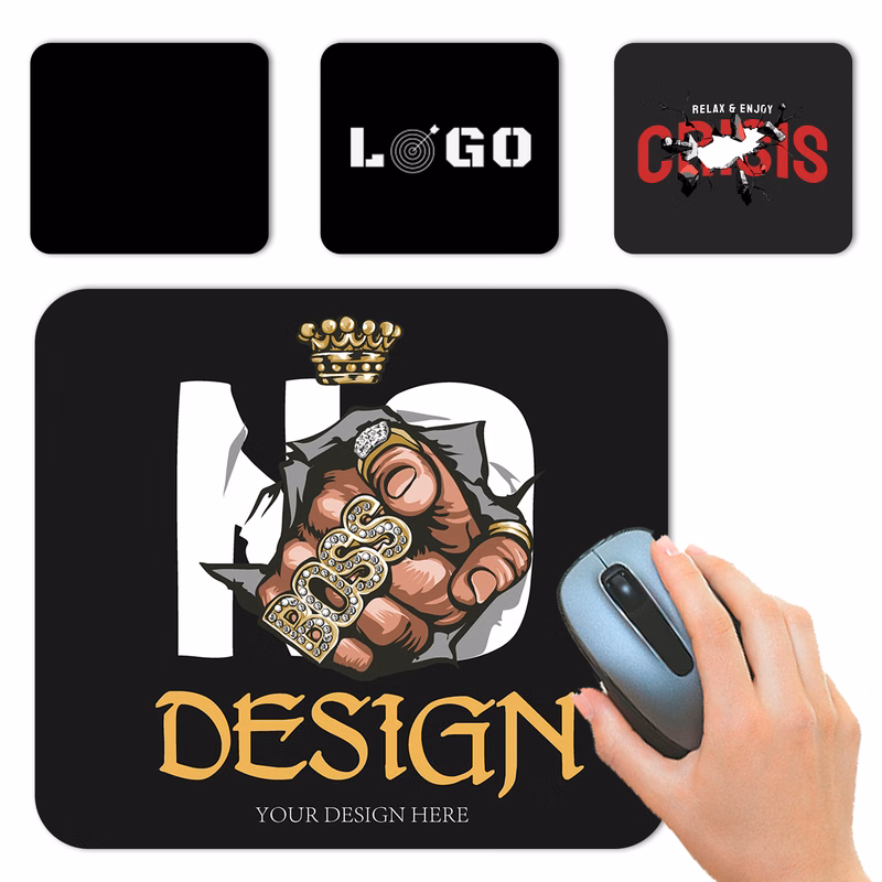 17.72" x 15.75" Full-color gaming and office mouse pad