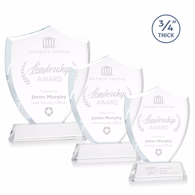 Scudo Shield Award on Newhaven - Clear