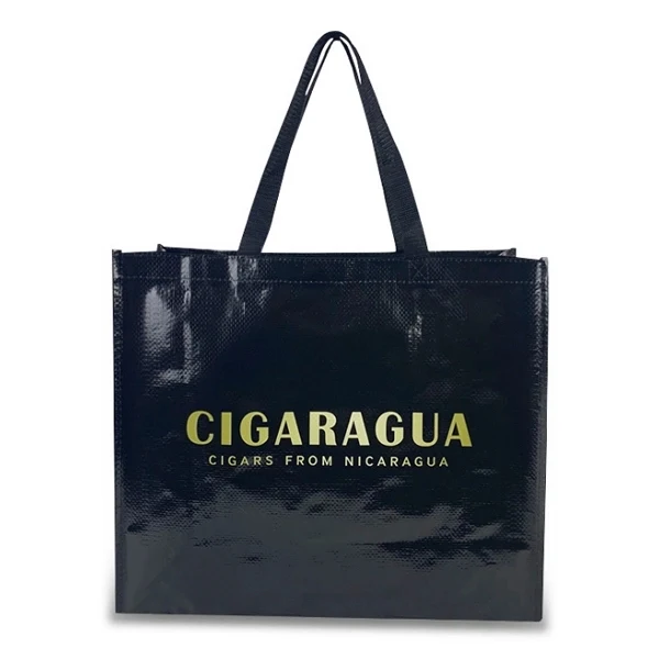 Laminated PP Woven Shopping Tote 1