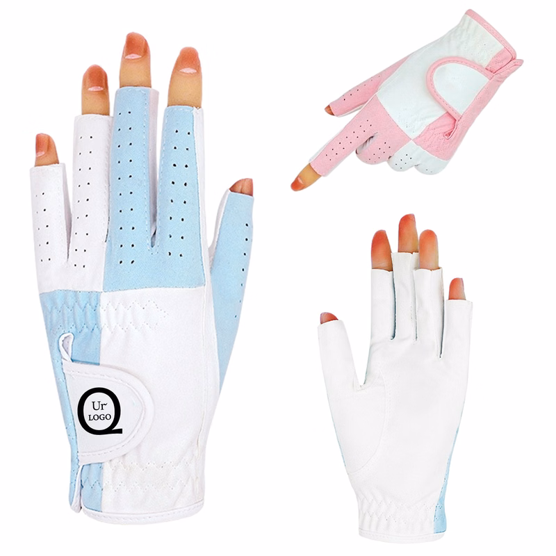 Golf Women Fingerless Gloves Pair