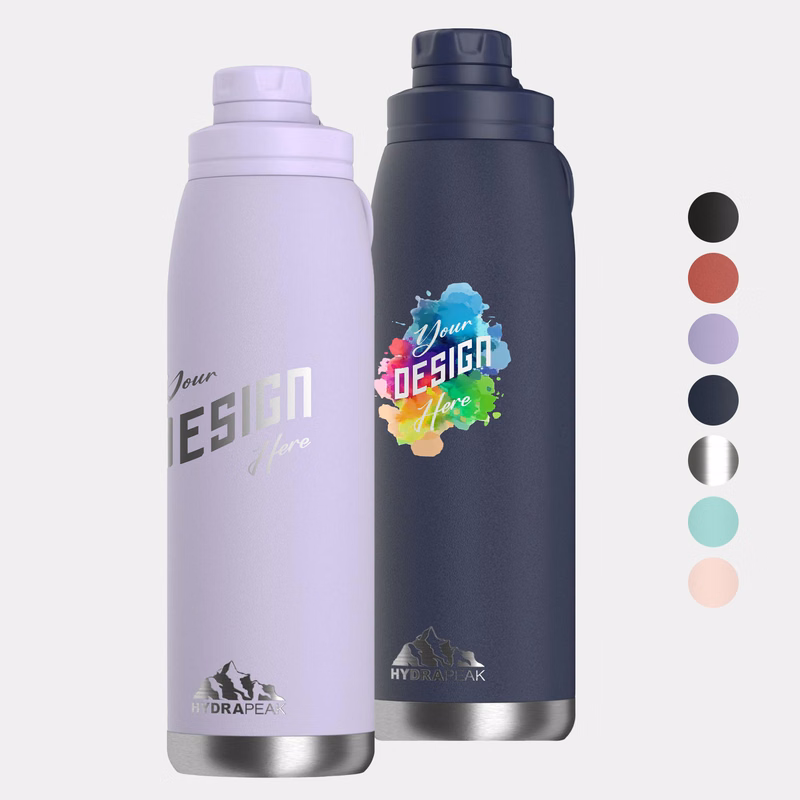 40 oz Hydrapeak® Stainless Steel Insulated Water Bottle