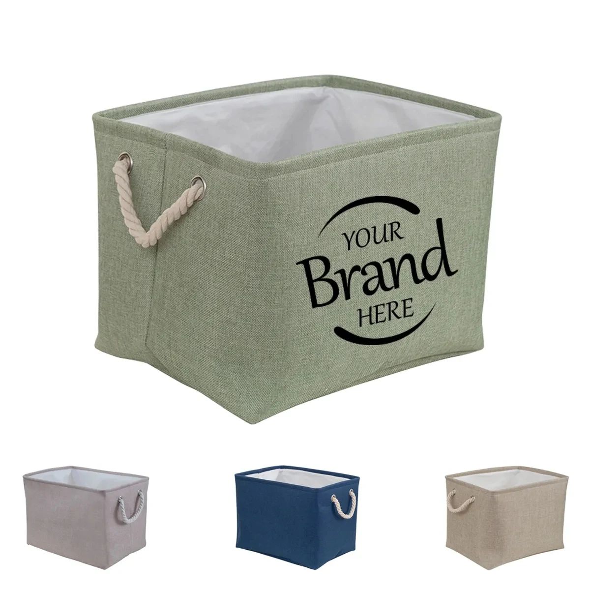 Collapsible Linen Storage Basket 1