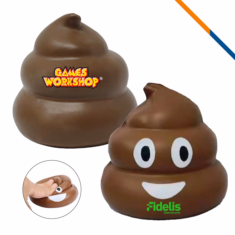 Lyrio Poop Emoji Stress Ball