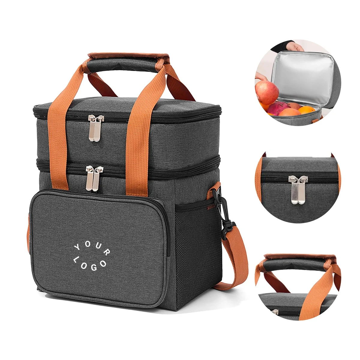 Waterproof Insulated Cooler Bag with Easy Clean Lining 1
