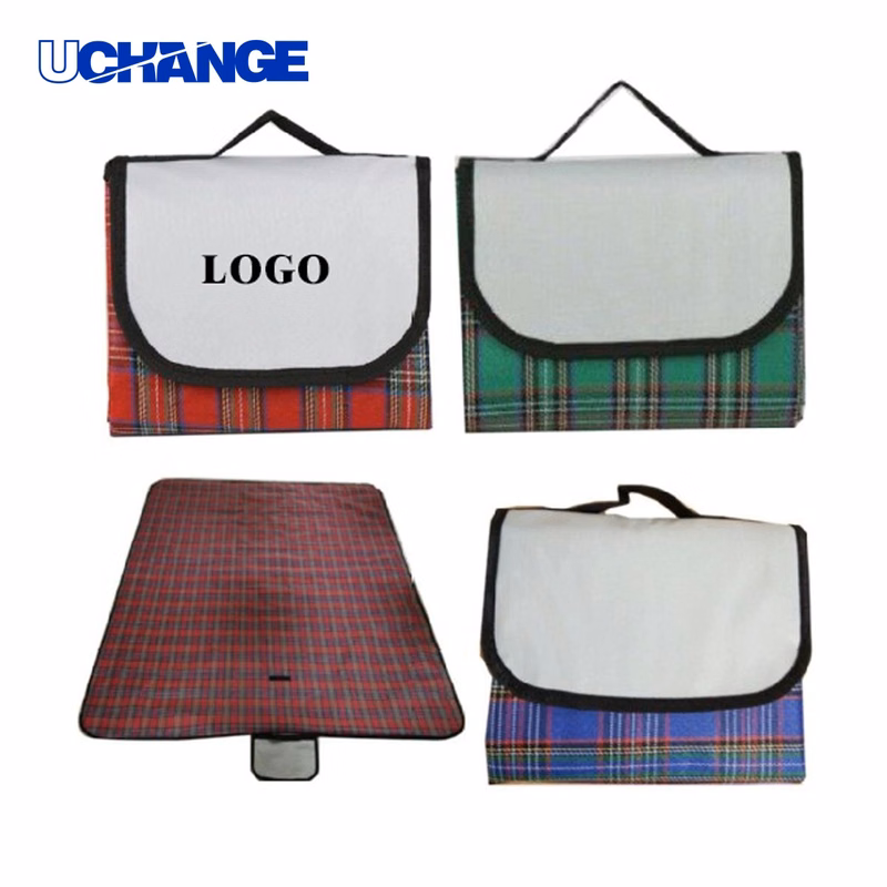 Outdoor Waterproof Gingham Picnic Mat