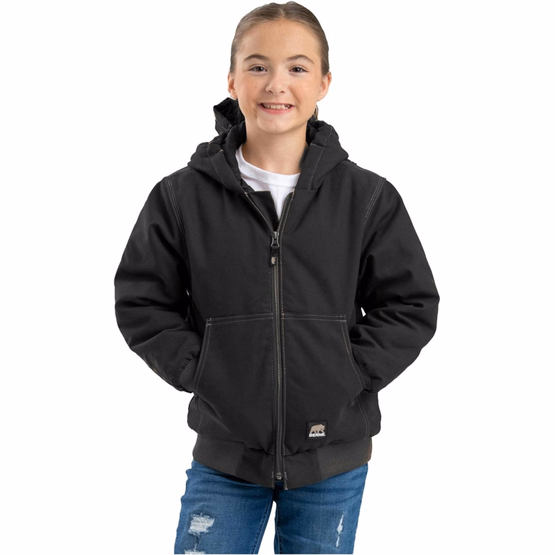 Youth Highland Softstone Duck Hooded Jacket - BHJ61