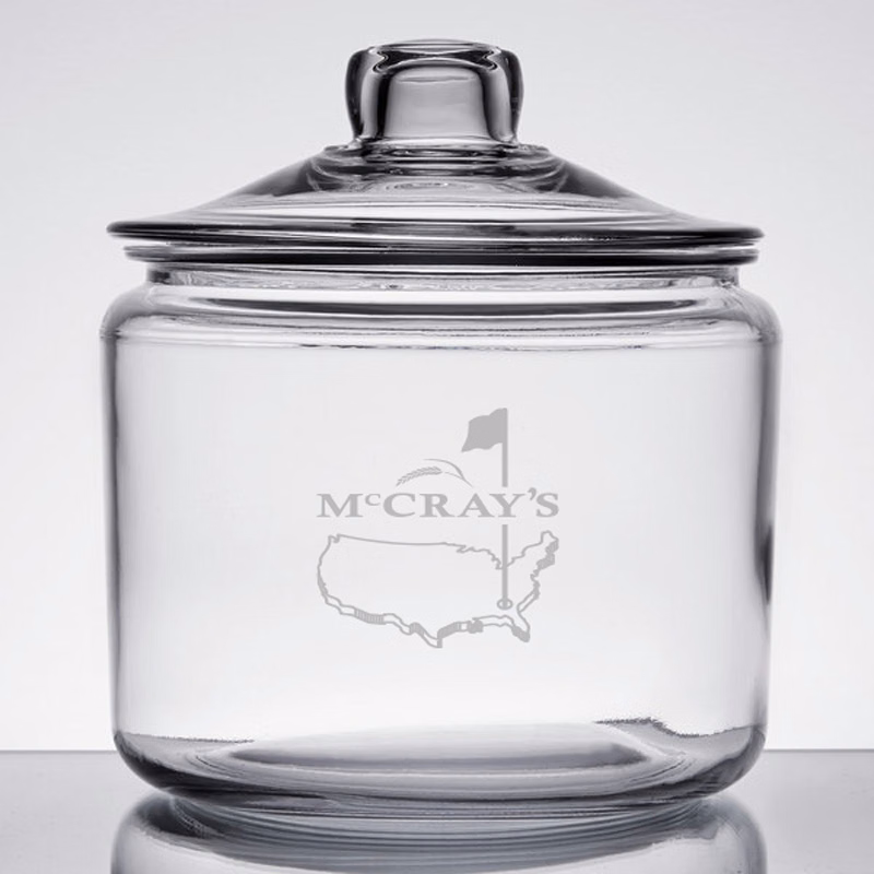 Anchor Hocking 69832AHG17 3 Qt. Glass Jar with Lid