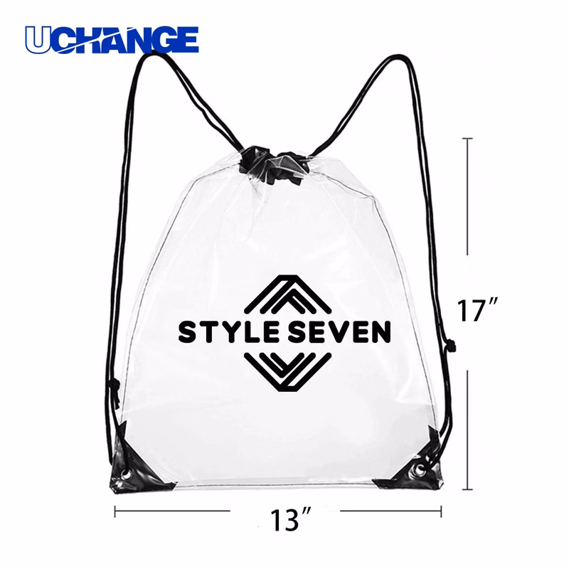 Transparent Waterproof Drawstring Inspection Bag