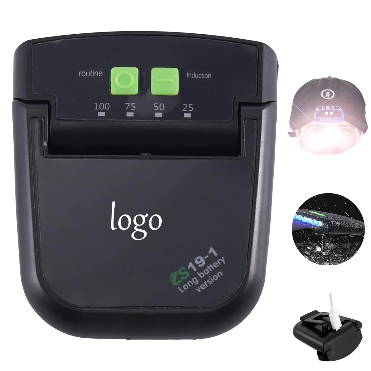 Rechargeable Cap Flashlight 1