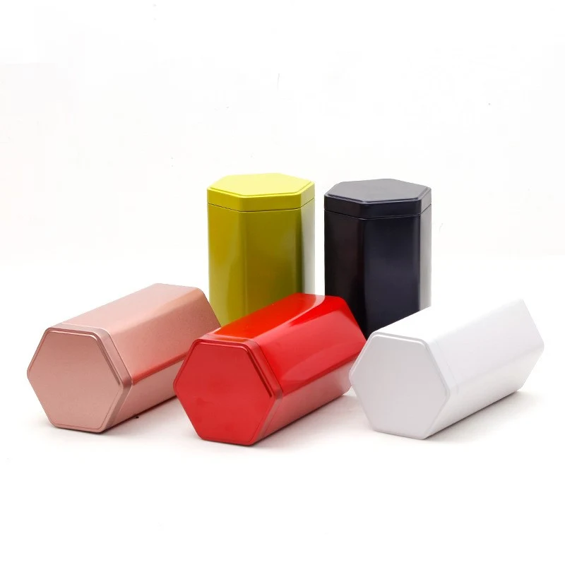 Food-grade tinplate Hexagonal Can 1