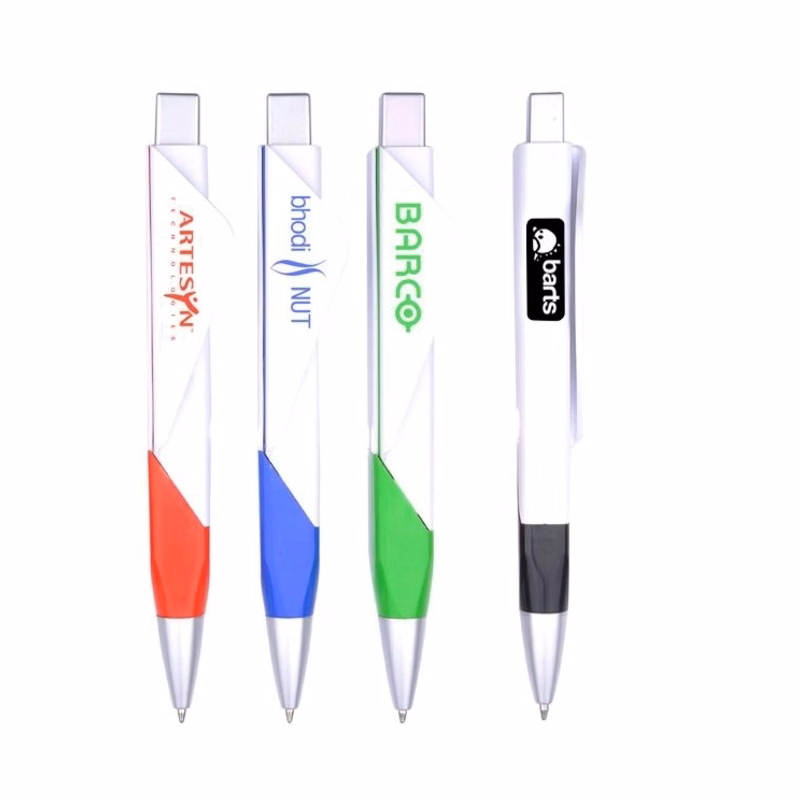 Business Card Holder Plastic Pen