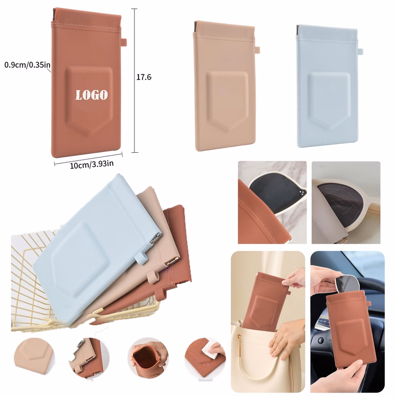Portable Outdoor Silicone Eyewear Bag