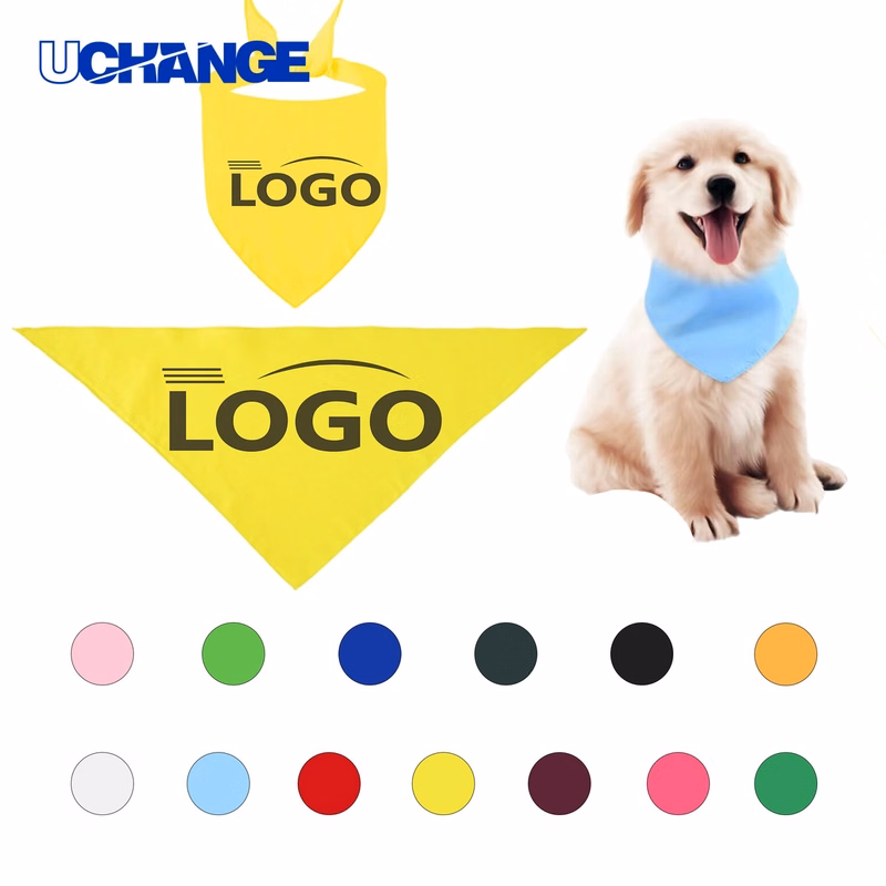 Quick Dry Stain Resistant Pet Bandana for Outdoor Use