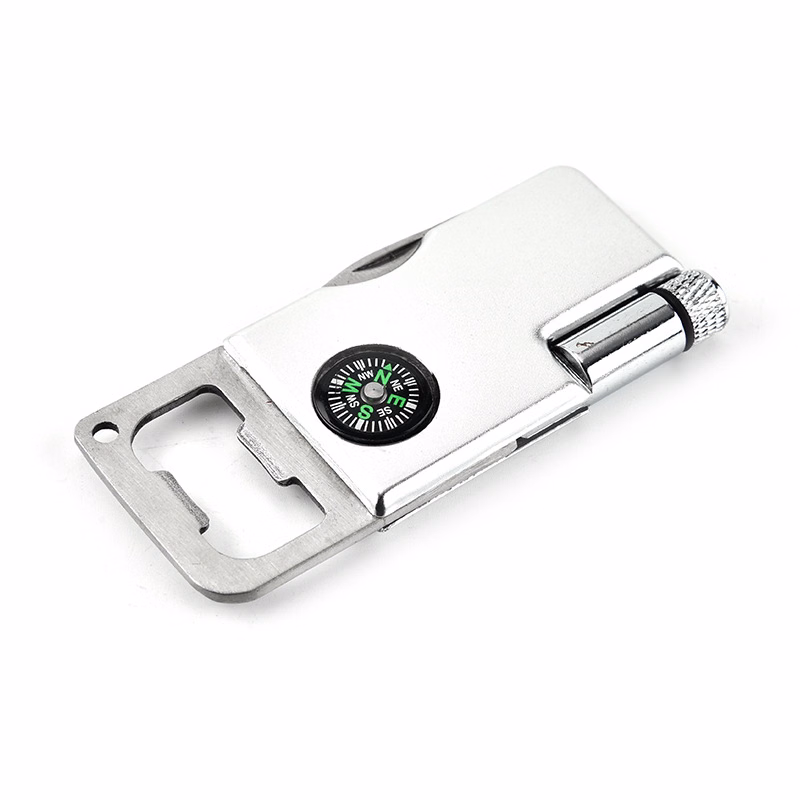 3-In-1 Multi-Function Tool Includes Knife, White LED Light And Bottle Opener