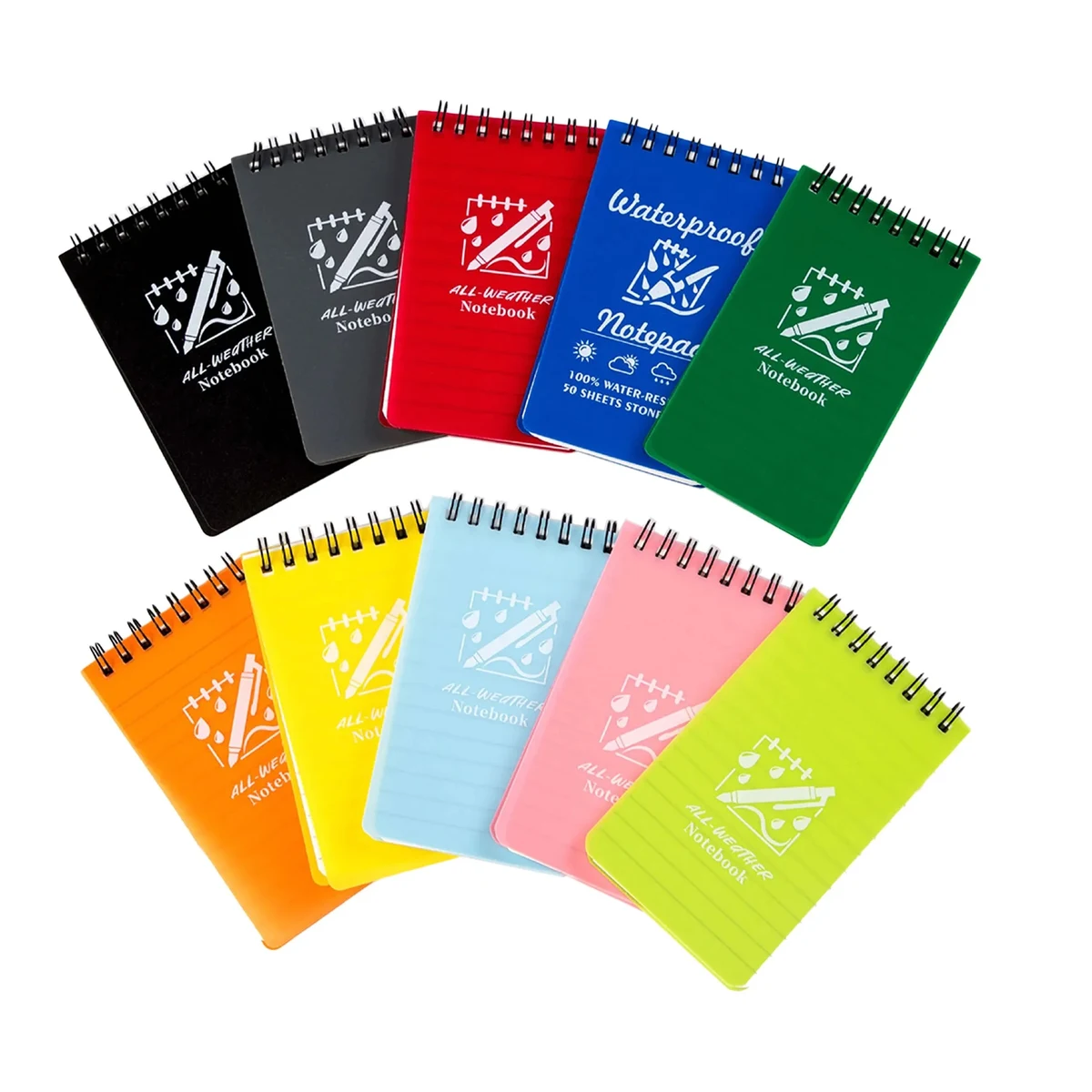 3" x 5" Pocket Spiral Notebook 1