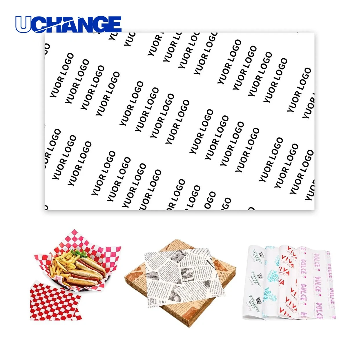 Sandwich Wrapping Paper Eco Friendly Packaging Sheet 1