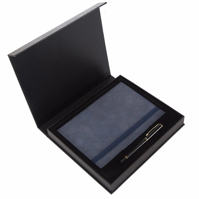 High Grade Paperback Strap A5 Notebook Set W/ pen