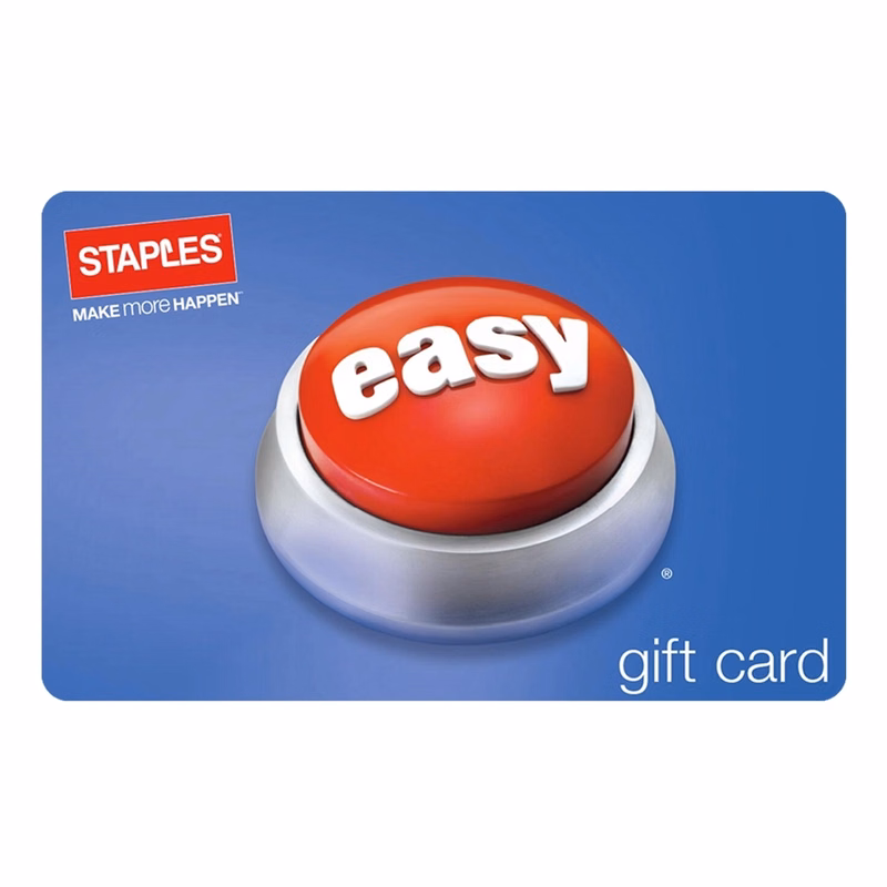 Staples Gift Card