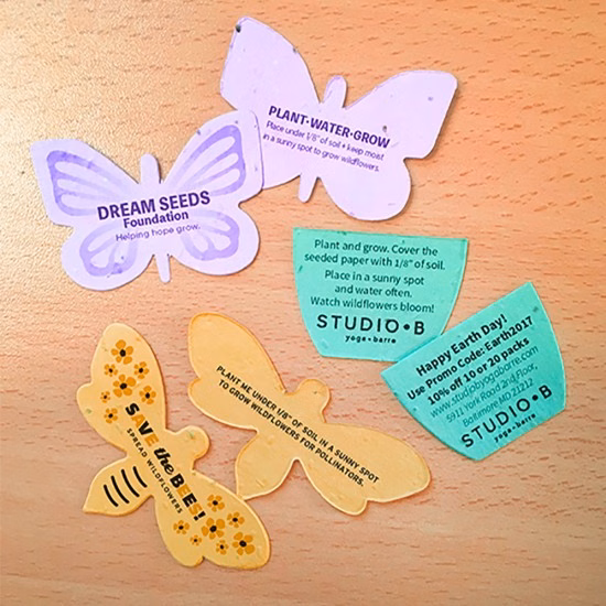 Small Die-Cut - Printed Double Sided