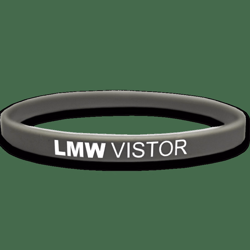 1/4 Inch Printed Wristbands