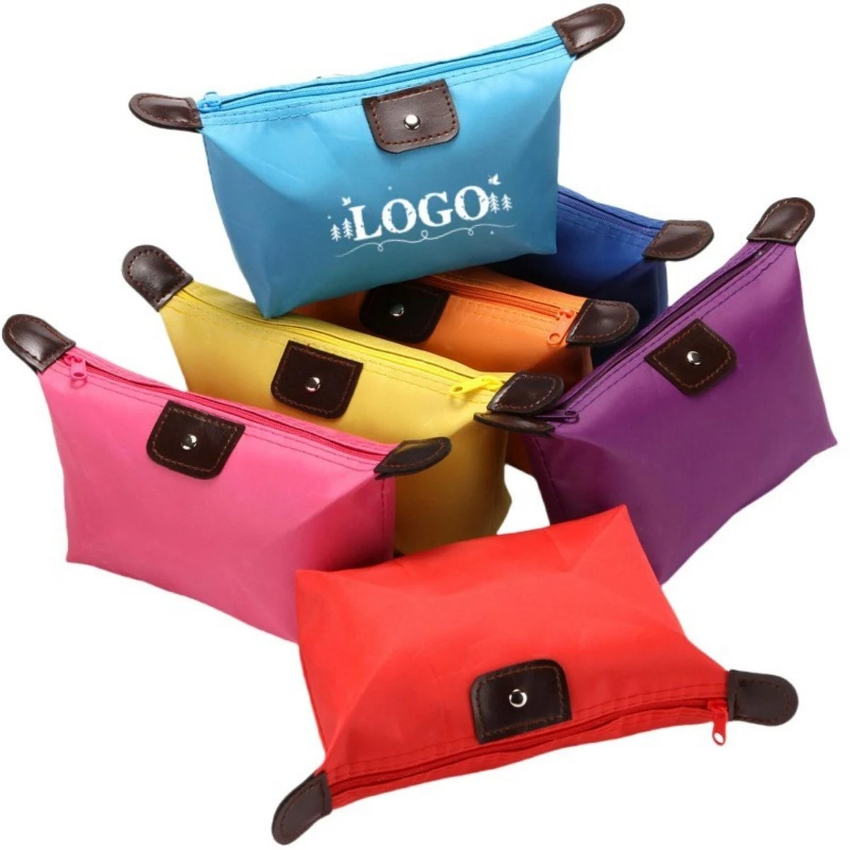 Waterproof Cosmetic and Toiletry Storage Bag With Zipper 1