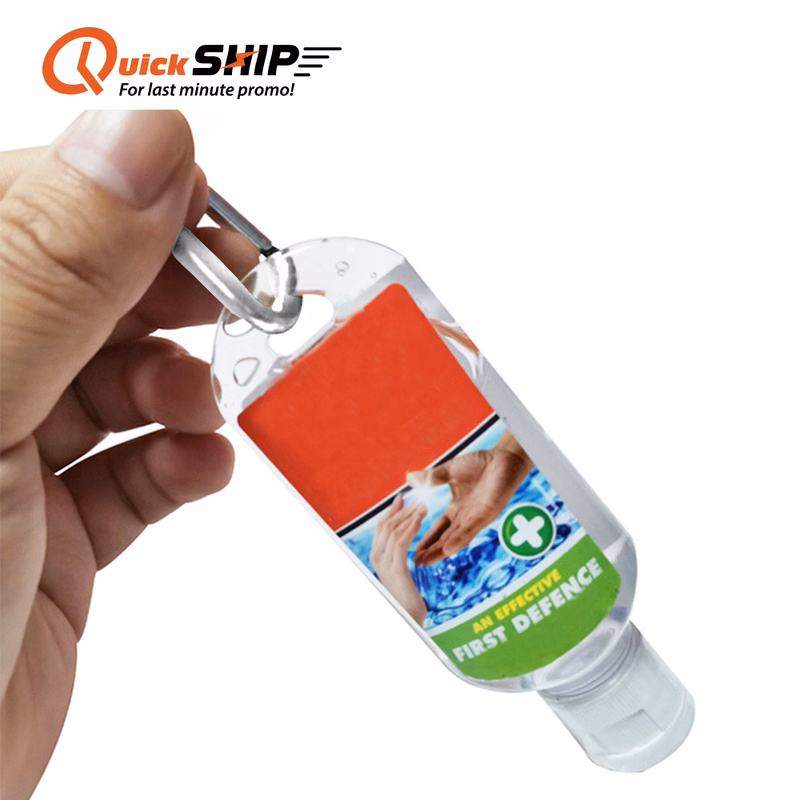 Hand Sanitizer Gel 2 oz With Carabiner
