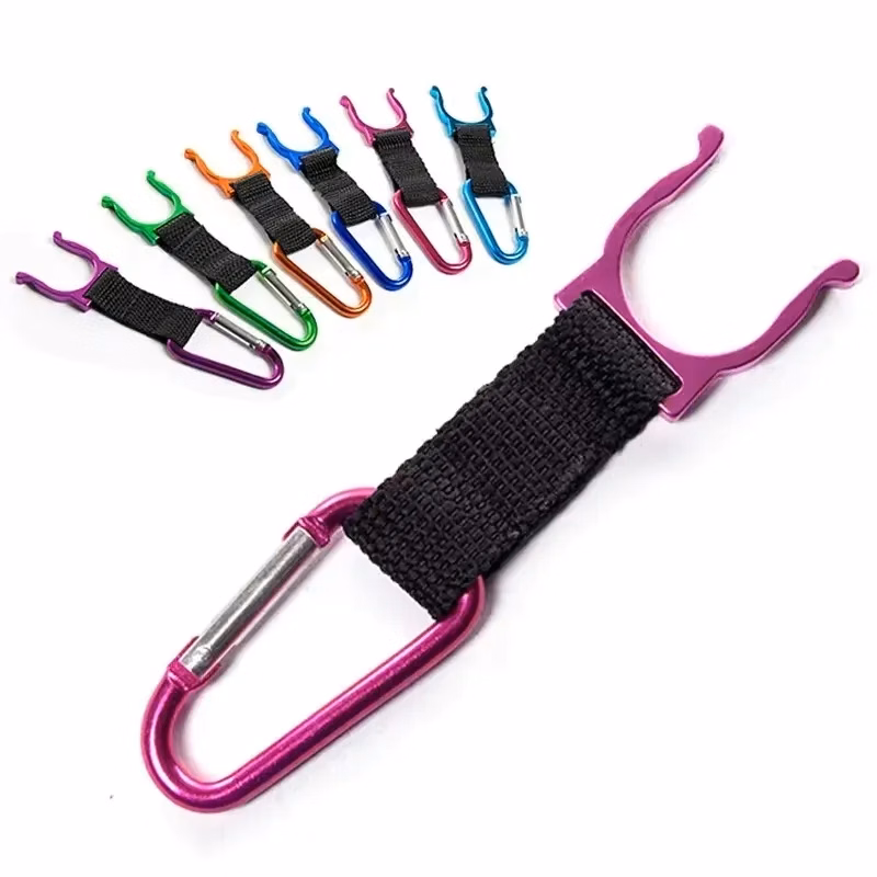 Portable Water Bottle Carabiner Holder