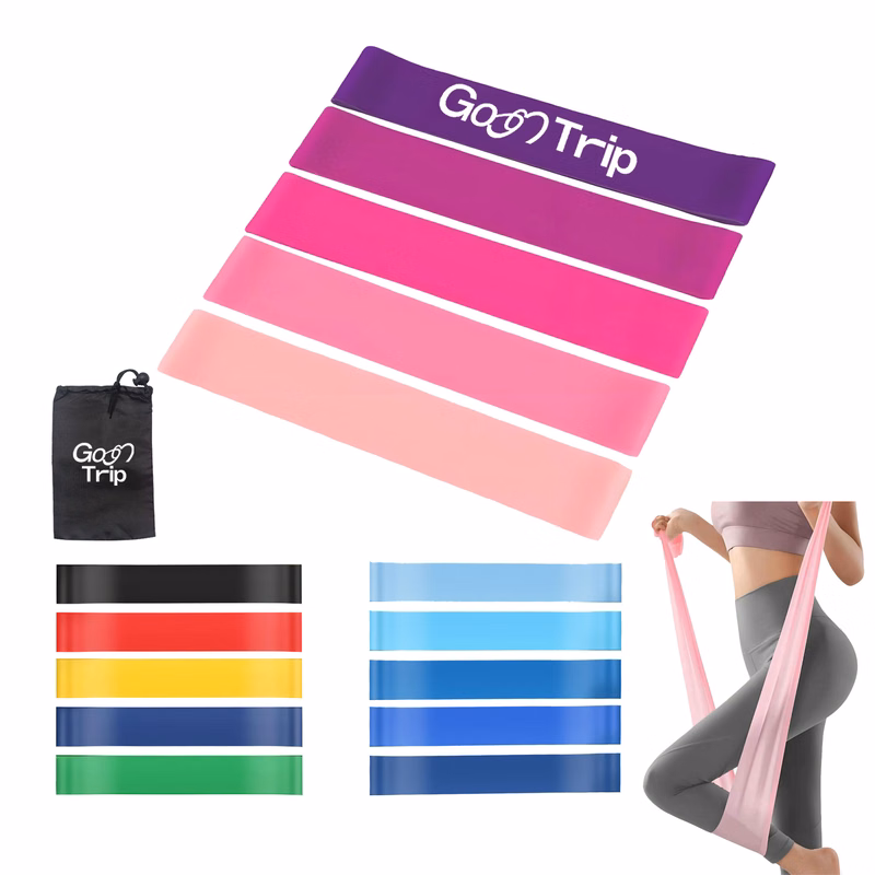 Yoga Rally Ring Pink Gradient Elastic Band
