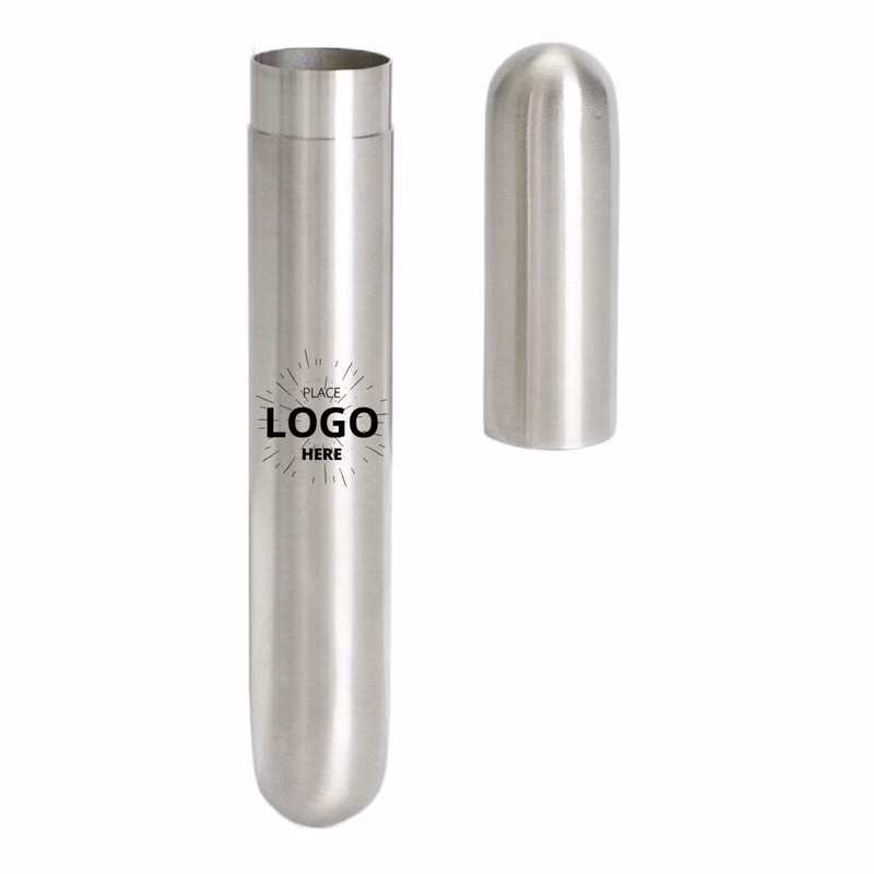 Stainless Steel Cigar Tube Holder