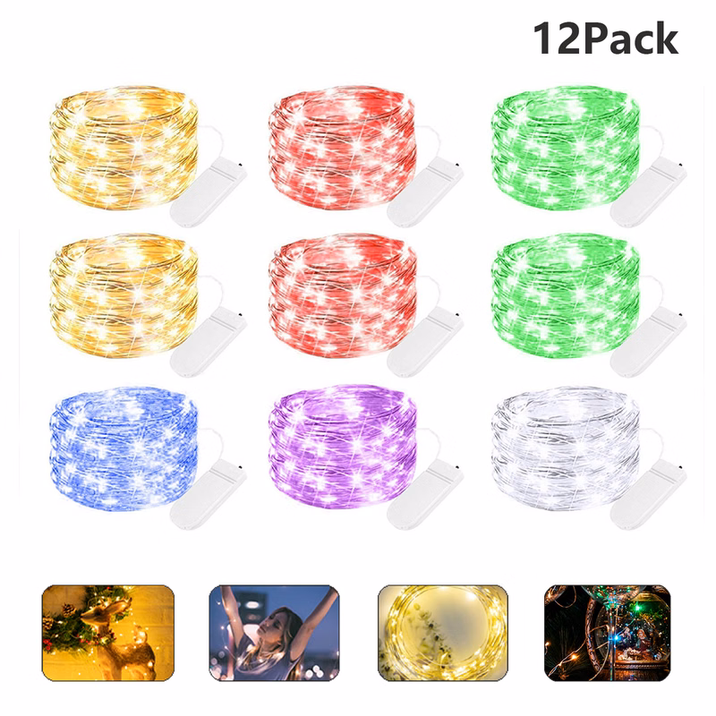 12 Pack Led Fairy Lights