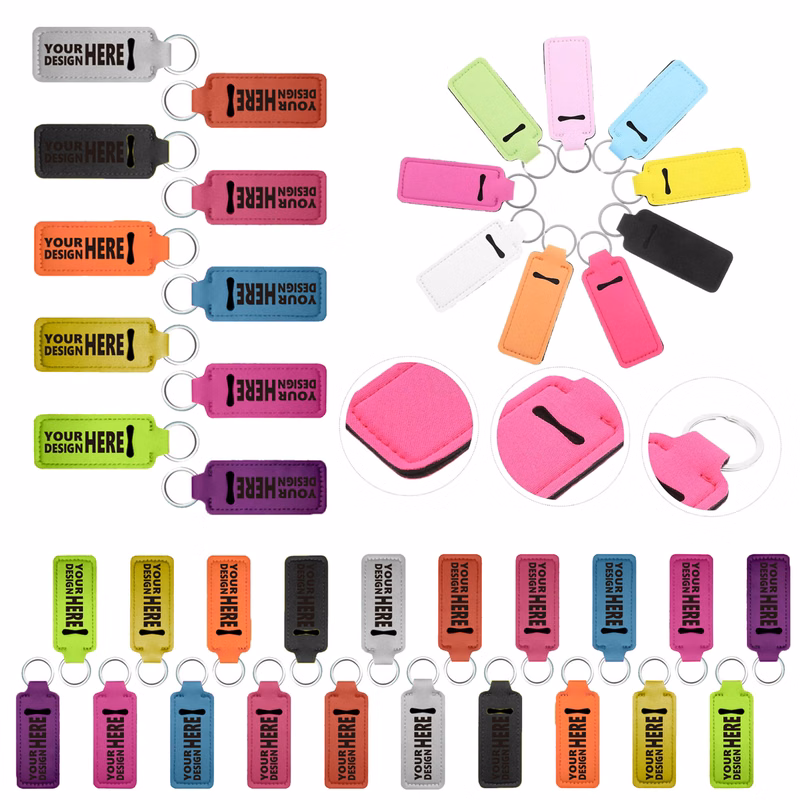 MOQ100 Lipstick Case Keychain