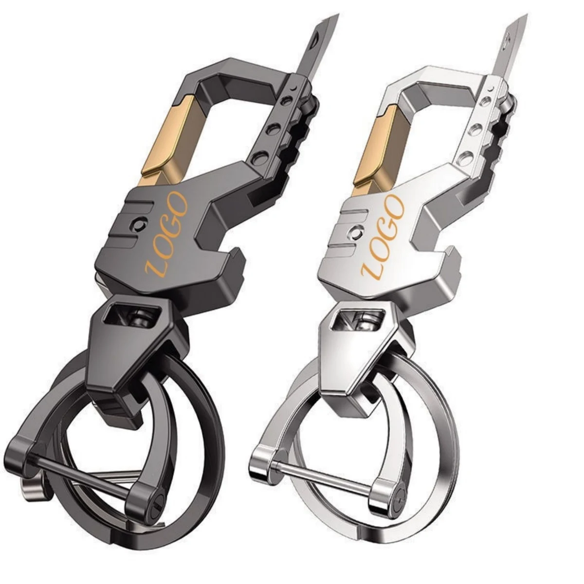 Heavy Duty Key Chain, custom keychain with logo imprint 1