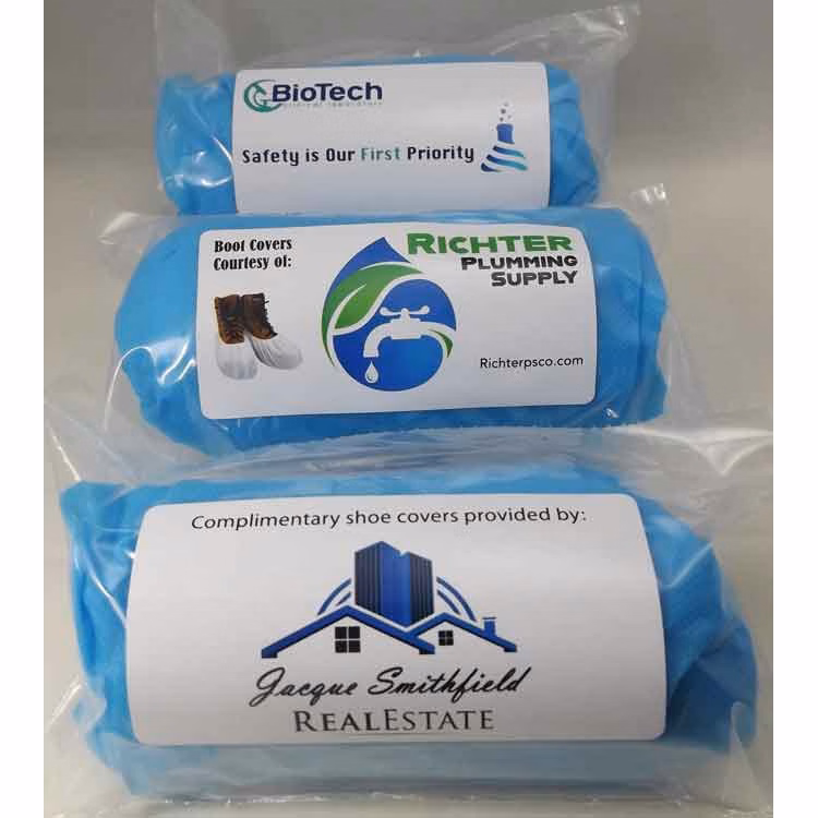 SKID-FREE, Non-woven Shoe Covers - PromoPack                       